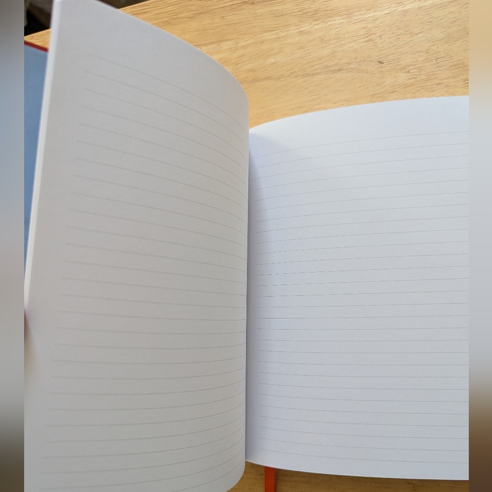 Fringe Studio Pink and Red Vegan Leather Pocket Notebook - Picture 6 of 6